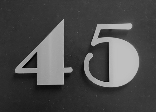 Numeri grandi 15cm - grandi, 6"/15cm