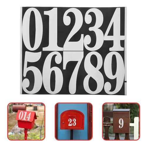 Set adesivi per numeri - di,