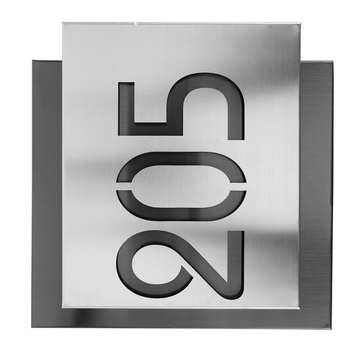 Targa numero civico - numero,