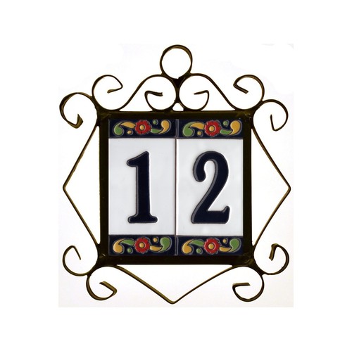 Piastrelle numeri civici