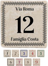 Numero Civico Personalizzato