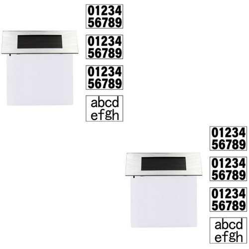 Sets numeri civici - civici, da