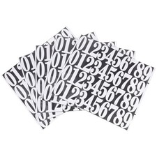  5 Sheets Numeri Civici Da