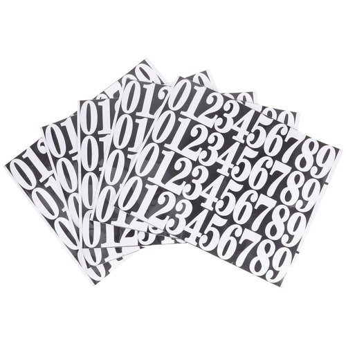 Sheets numeri civici da - 5,