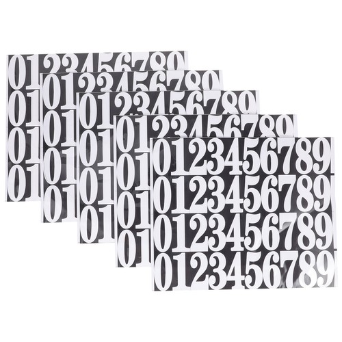 Sheets numeri civici - numeri, da