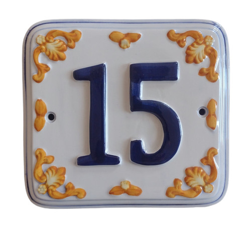 Numero civico ceramica - civico,