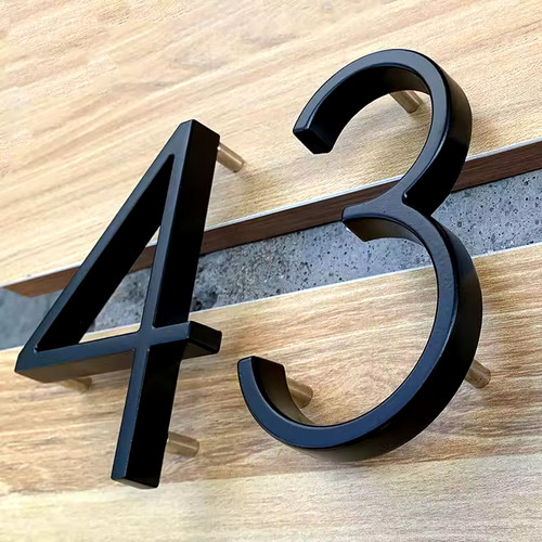Numero civico galleggiante - , 5